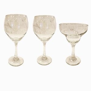 Cocktail Glasses Set of 3